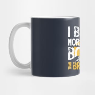 Mountain biking through the woods Mug